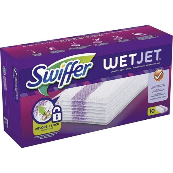 Swiffer Wetjet Reinigingsdoekjes 10 Stuks