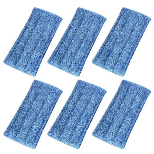 Dust Cleaning Mop Pads for Swiffer WetJet Reusable Mopping Head Pads for Swiffer WetJet Household er Parts 6Pcs